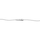 Logitech Rally Mic Pod Extension Cable, 33 ft, White