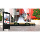 Chief Impact 55" Outdoor Portrait Kiosk - Samsung OHF/A Series - Black