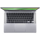 Acer Chromebook 314 CB314-4HT CB314-4HT-38SL 14" Touchscreen Chromebook - Full HD - Intel Core i3 i3-N305 - 8 GB - 128 GB Flash Memory - English (US) Keyboard - Silver