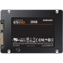 Samsung-IMSourcing 870 EVO MZ-77E250BW 250 GB Solid State Drive - 2.5" Internal - SATA (SATA/600) - Black