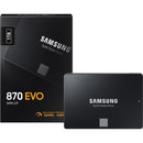 Samsung-IMSourcing 870 EVO MZ-77E1T0BW 1 TB Solid State Drive - 2.5" Internal - SATA (SATA/600) - Black