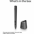 Logitech MX Ink Mixed-Reality (MR) Stylus with Charging Dock Combo, high precision and pressure sensitive, for Meta Quest 2, Meta Quest 3, Meta Quest 3S