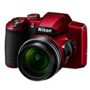 Nikon COOLPIX B600 16MP Full HD Video Recording Wi-Fi Digital Camera (Red)