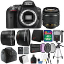 Nikon D5300 24.2MP DSLR Camera with 18-55mm Lens and Accessory Kit