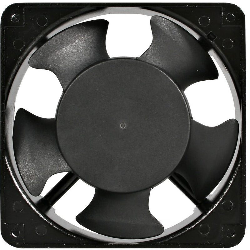 StarTech.com 120mm Axial Rack Muffin Fan for Server Cabinet - 115V - AC Cooling - Low Noise &amp; Quiet PC Computer Case Fan