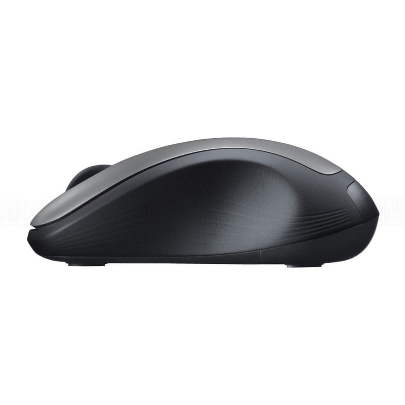 Logitech M310 Wireless Mouse, 2.4 GHz with USB Nano Receiver, 1000 DPI Optical Tracking, Ambidextrous, Silver
