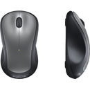 Logitech M310 Wireless Mouse, 2.4 GHz with USB Nano Receiver, 1000 DPI Optical Tracking, Ambidextrous, Silver