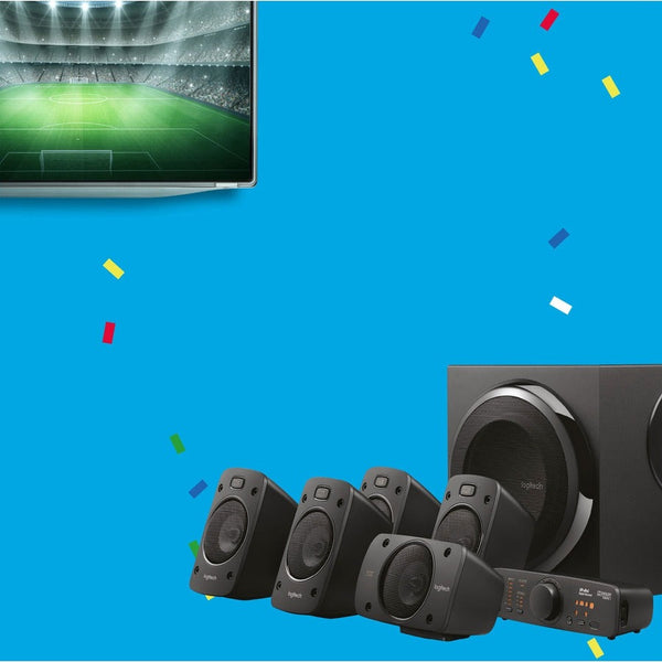 Logitech Z906 5.1 Speaker System - 500 W RMS