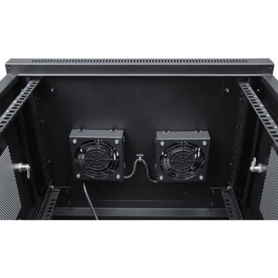 Tripp Lite by Eaton SmartRack Wall-Mount Roof Fan Kit - 2-120V high-performance fans; 210 CFM; 5-15P plug