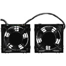 Tripp Lite by Eaton SmartRack Wall-Mount Roof Fan Kit - 2-120V high-performance fans; 210 CFM; 5-15P plug