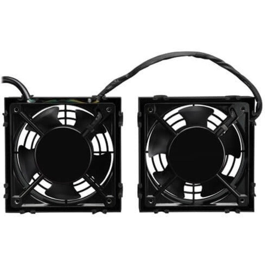 Tripp Lite by Eaton SmartRack Wall-Mount Roof Fan Kit - 2-120V high-performance fans; 210 CFM; 5-15P plug