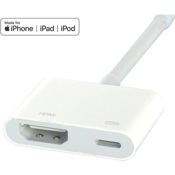4XEM 8 Pin Lightning to HDMI Digital AV Adapter for Apple iPhone/iPad/iPod - MFi Certified