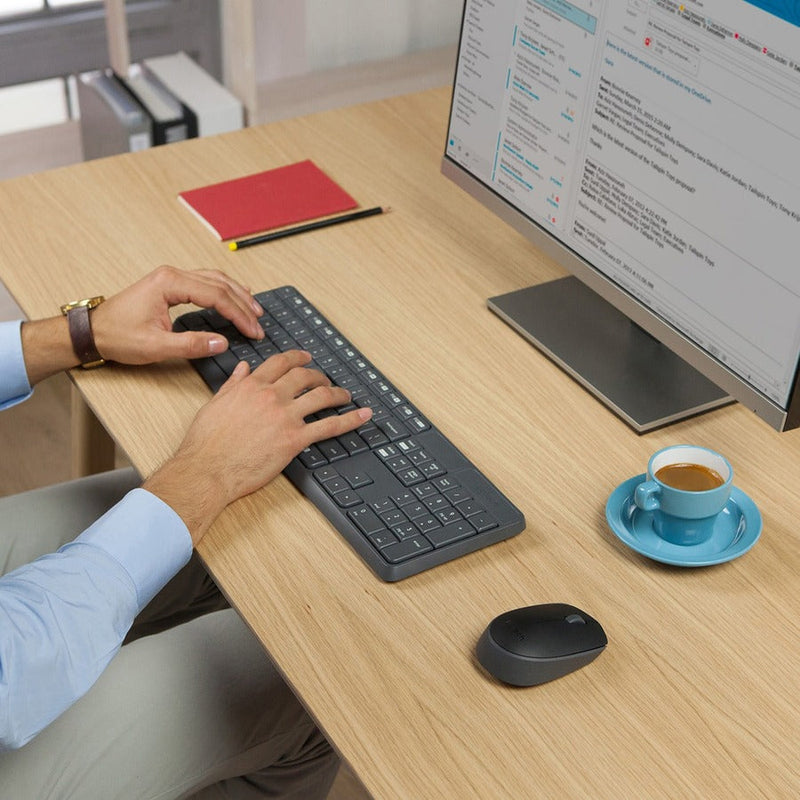 Logitech MK235 Keyboard &amp; Mouse (Keyboard English Layout only)