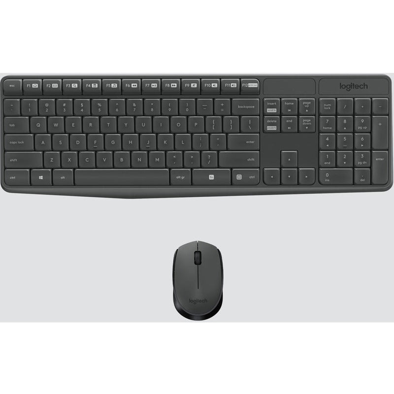 Logitech MK235 Keyboard &amp; Mouse (Keyboard English Layout only)