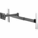 Flat Gondola Mount for Samsung DB10D Display with Rear Half Cover