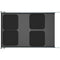 Rack Solutions 1U Mini Rack Tool-less Dry Sliding Shelf for Four Apple Mac Mini