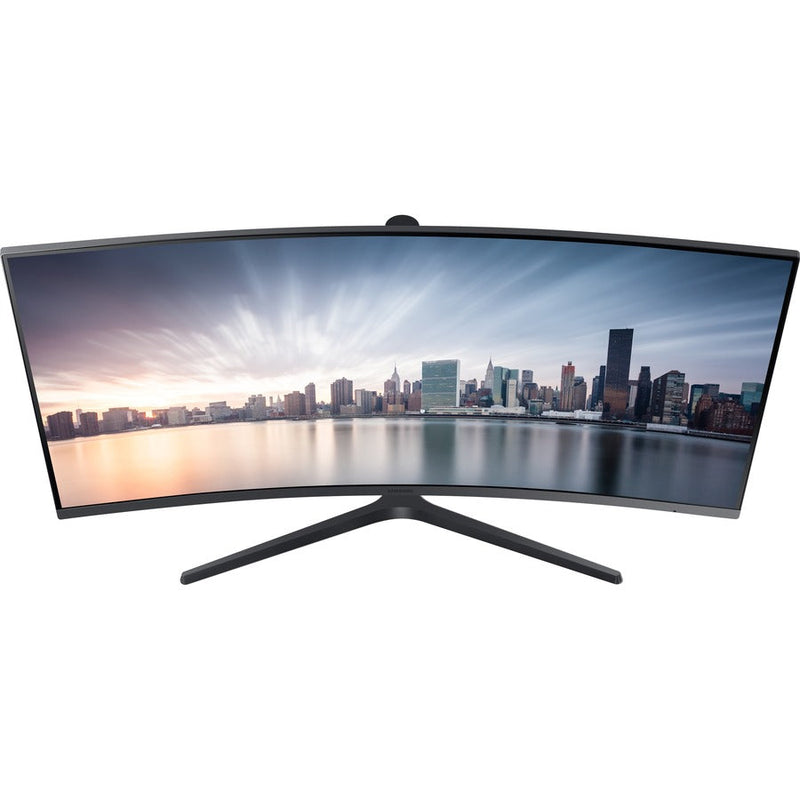 Samsung C34H890WJN 34" Class UW-QHD Curved Screen LCD Monitor - 21:9 - Black, Titanium - TAA Compliant