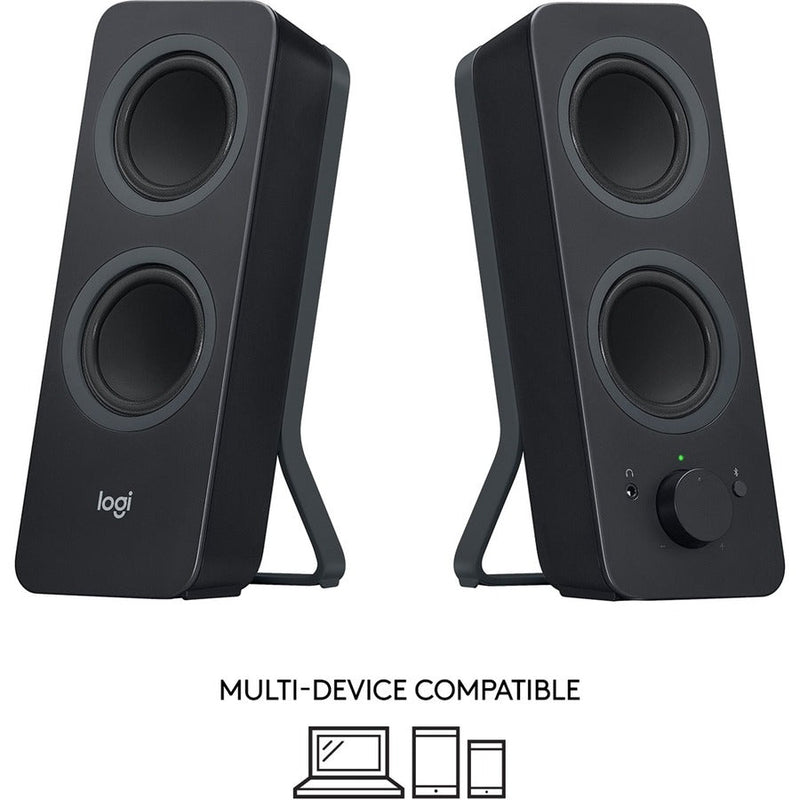 Logitech Z207 Bluetooth Speaker System - 5 W RMS - Black