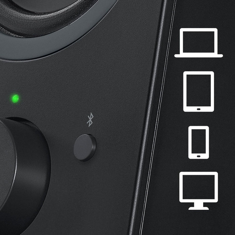 Logitech Z207 Bluetooth Speaker System - 5 W RMS - Black