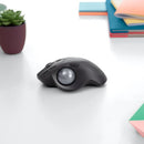 Logitech MX ERGO PLUS Advanced Wireless Trackball for PC and MAC with extra 10&deg; wedge