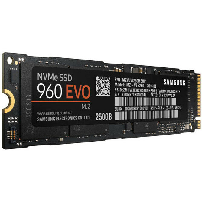Samsung-IMSourcing 960 EVO 250 GB Solid State Drive - Internal - PCI Express (PCI Express 3.0 x4)