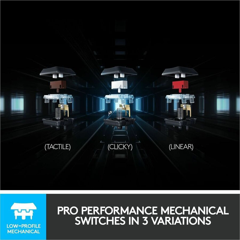 Logitech G915 Lightspeed Wireless RGB Mechanical Gaming Keyboard