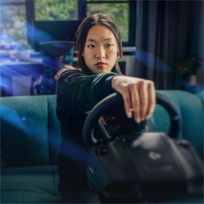 Logitech G923 Gaming Steering Wheel, Gaming Pedal