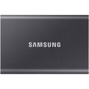 Samsung T7 MU-PC1T0T/AM 1 TB Portable Solid State Drive - External - PCI Express NVMe - Titan Gray