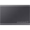 Samsung T7 MU-PC2T0T/AM 2 TB Portable Solid State Drive - External - PCI Express NVMe - Titan Gray
