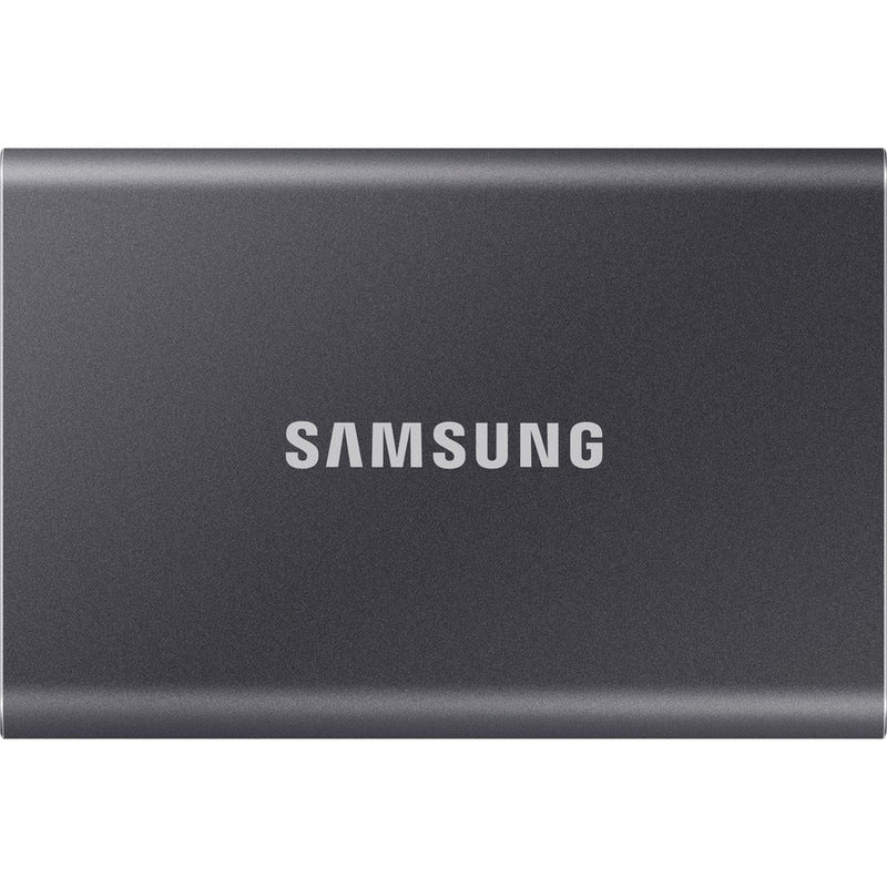 Samsung T7 MU-PC2T0T/AM 2 TB Portable Solid State Drive - External - PCI Express NVMe - Titan Gray