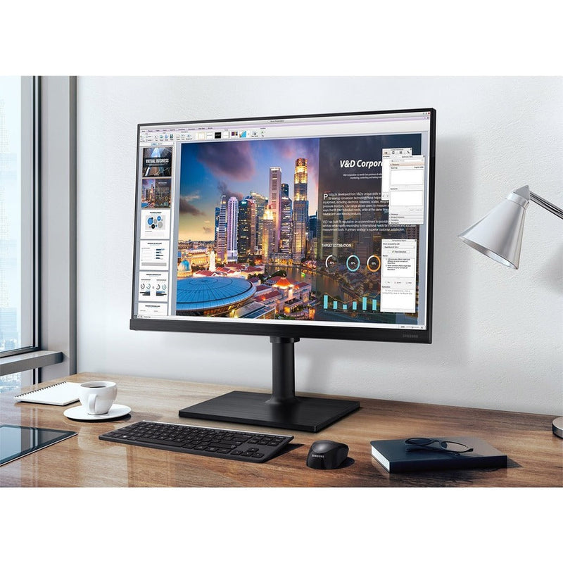 Samsung F27T450FQN 27" Class Full HD LCD Monitor - 16:9 - Black