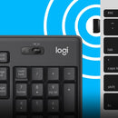 Logitech MK295 Wireless Mouse & Keyboard Combo with SilentTouch Technology, Graphite
