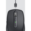 Logitech MX Anywhere 3 Compact Performance Mouse, Wireless, Comfort, Fast Scrolling, Any Surface, Portable, 4000DPI, Customizable Buttons, USB-C, Bluetooth, Apple Mac, iPad, Windows PC, Linux, Chrome (Black)