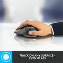 Logitech MX Master 2S Bluetooth Edition Wireless Mouse, Multi-Surface, Hyper-Fast Scrolling, Ergonomic, Graphite