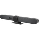 Logitech Rally Bar All-In-One Video Bar for Medium and Large Rooms, Graphite