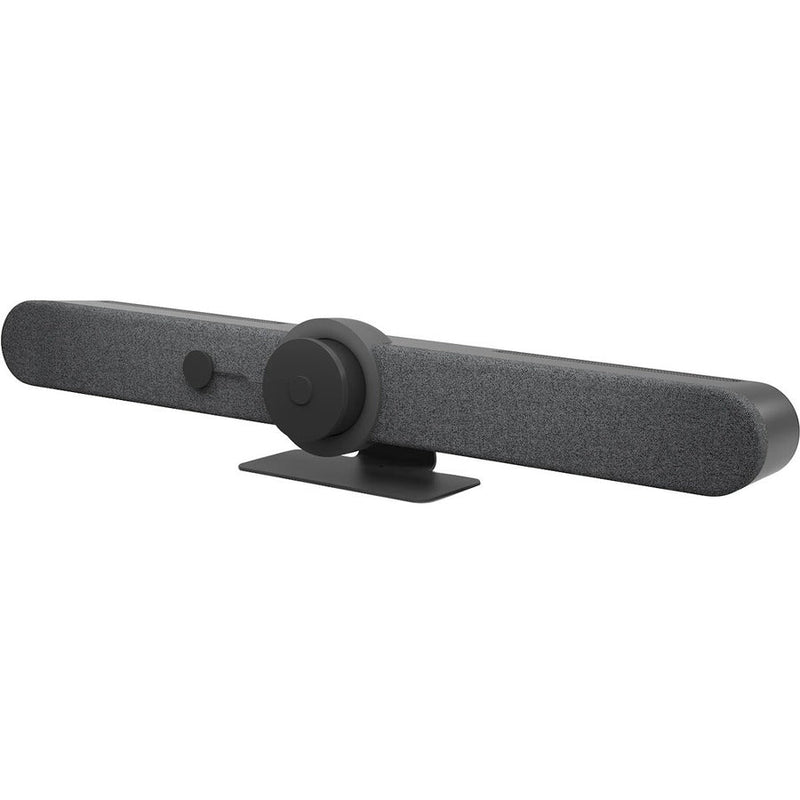 Logitech Rally Bar All-In-One Video Bar for Medium and Large Rooms, Graphite