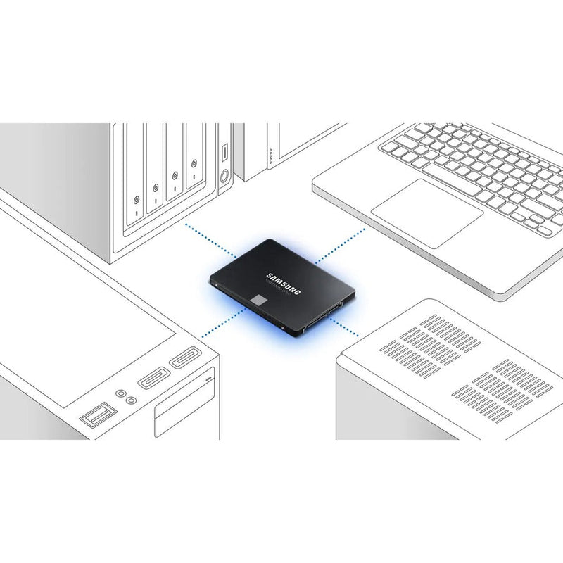 Samsung 870 EVO 4 TB Solid State Drive - 2.5" Internal - SATA (SATA/600)