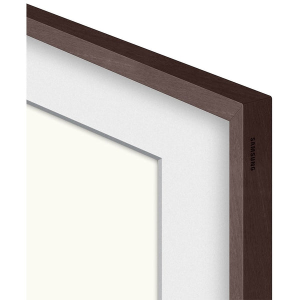 Samsung (2021) 75" The Frame Customizable Bezel - Modern Brown