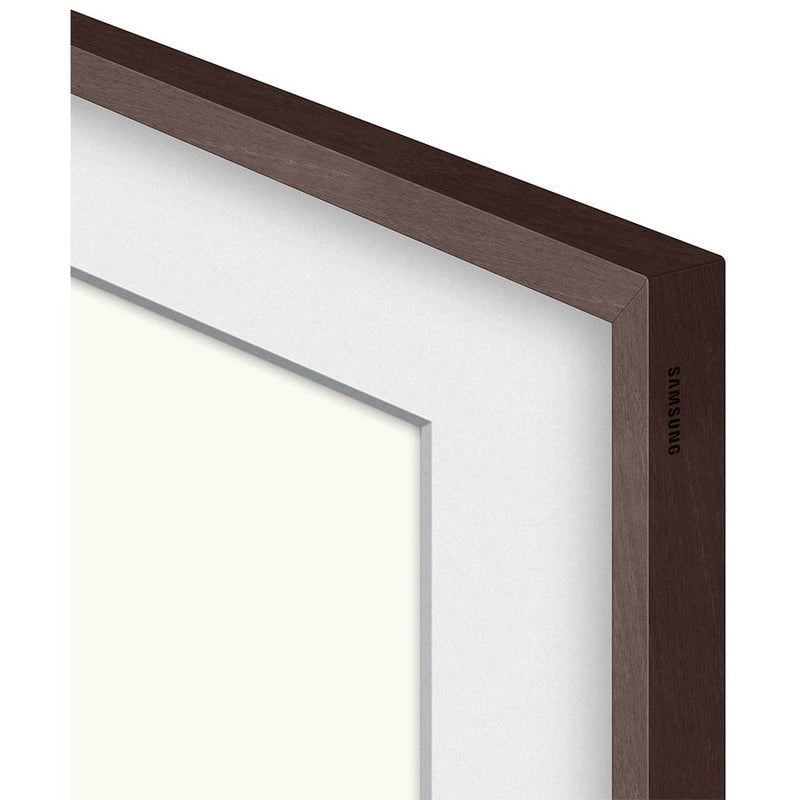 Samsung (2021) 75" The Frame Customizable Bezel - Modern Brown