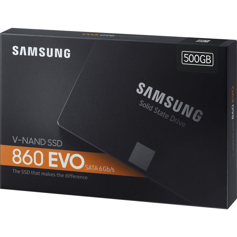 Samsung-IMSourcing 860 EVO MZ-76E500BW 500 GB Solid State Drive - 2.5" Internal - SATA (SATA/600)