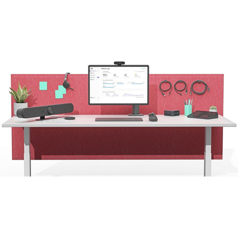 Logitech Rally Bar Mini (Graphite) + Tap with Cat5e - Video Conferencing Kit