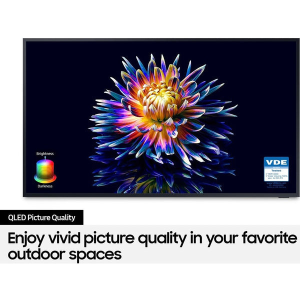 Samsung The Terrace LST9T QN65LST9TAF 64.5" Smart LED-LCD TV - 4K UHDTV - Titan Black