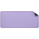 Logitech Desk Mat - Studio Series, Multifunctional Large Desk Pad, Anti-slip Base, Spill-resistant Durable Design, Lavender