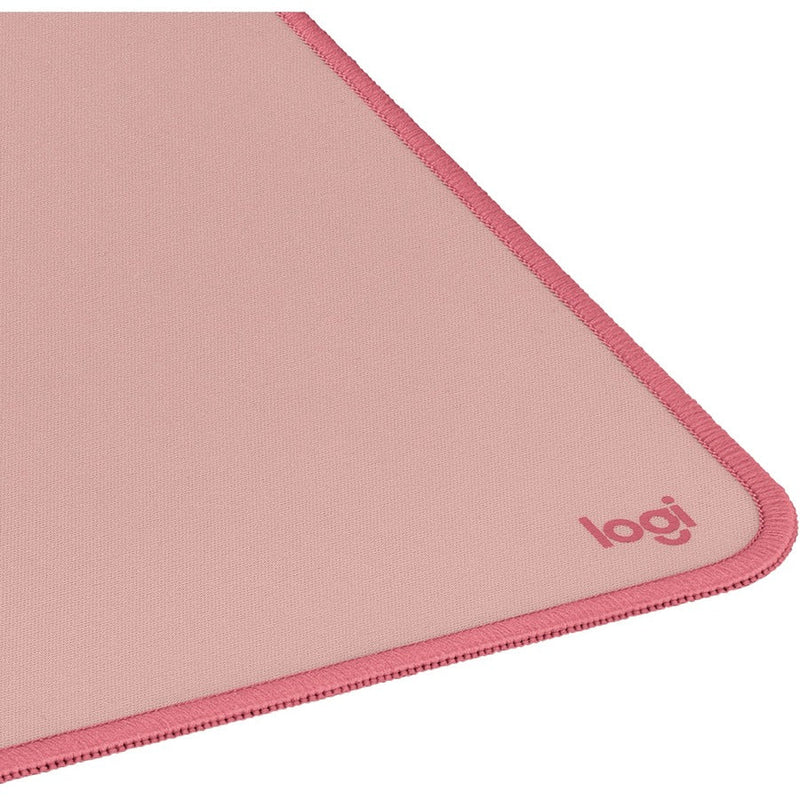Logitech Desk Mat - Studio Series, Multifunctional Large Desk Pad, Anti-slip Base, Spill-resistant Durable Design, Darker Rose