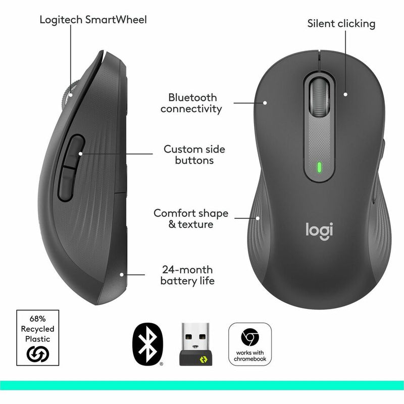 Logitech Signature M650 L Left (Graphite)