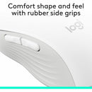 Logitech Signature M650 Wireless Mouse - For Small to Medium Sized Hands, 2-Year Battery, Silent Clicks, Off-white