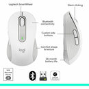 Logitech Signature M650 Wireless Mouse - For Small to Medium Sized Hands, 2-Year Battery, Silent Clicks, Off-white