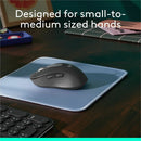 Logitech Signature M650 Wireless Mouse - For Small to Medium Sized Hands, 2-Year Battery, Silent Clicks, Bluetooth, Graphite