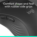 Logitech Signature M650 L Full Size Wireless Mouse - For Large Sized Hands, 2-Year Battery, Silent Clicks, Graphite
