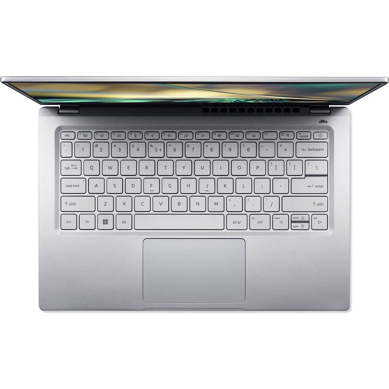 Acer Swift 3 SF314-512 SF314-512-78JG 14" Notebook - QHD - Intel Core i7 12th Gen i7-1260P - 16 GB - 512 GB SSD - English Keyboard - Pure Silver